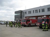 Port Lotniczy – Budynek Straży Pożarnej
